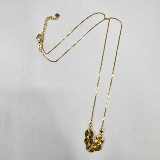 22k / 916 Gold 5 Coin or 五帝钱 Necklace Good Luck - Best Gold Shop 22k gold 22k gold necklace 916 gold Necklaces