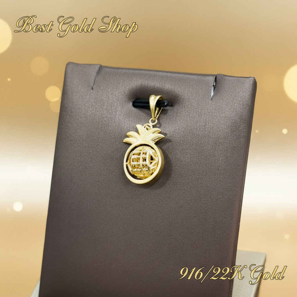22K / 916 Gold Abacus Pendant by Best Gold ShopCharms & PendantsBest Gold Shop