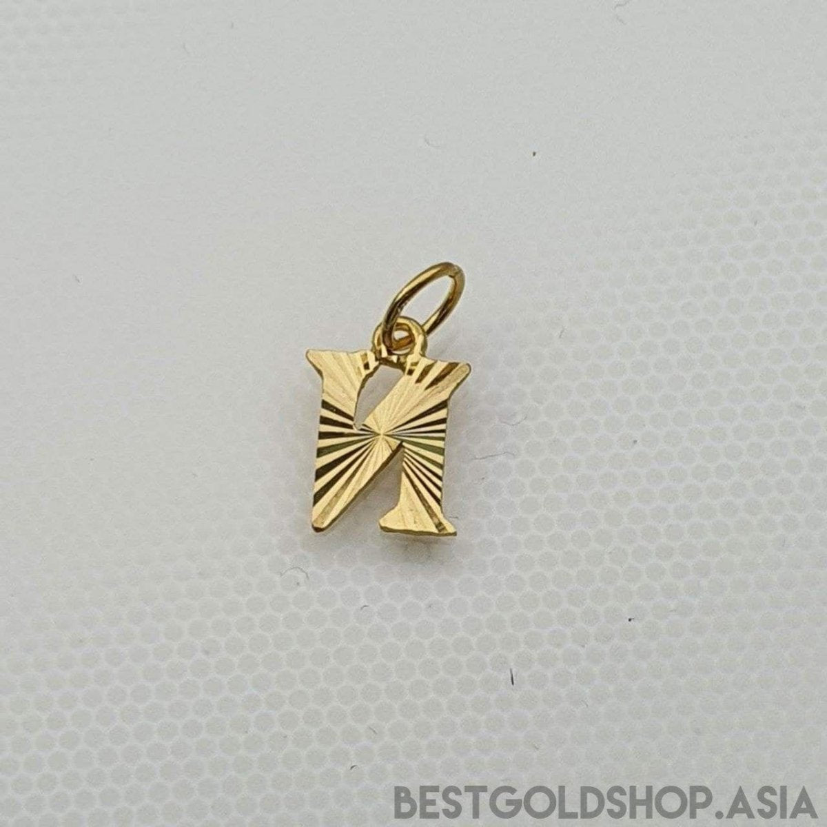 916 Gold Alphabet pendant V2 by Best Gold ShopCharms & PendantsBest Gold Shop