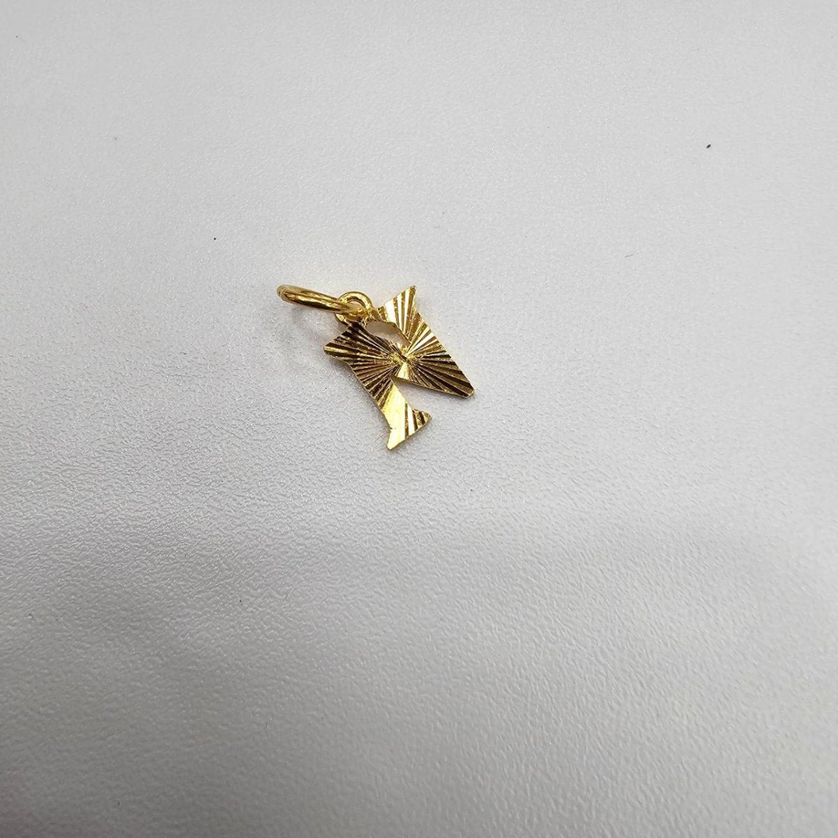 22k / 916 Gold Alphabet Pendant V9 By Singapore Best Gold Shop - Best Gold Shop 22k gold 22k gold pendant 916 gold Charms & Pendants