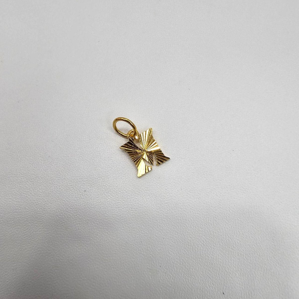22k / 916 Gold Alphabet Pendant V9 By Singapore Best Gold Shop - Best Gold Shop 22k gold 22k gold pendant 916 gold Charms & Pendants