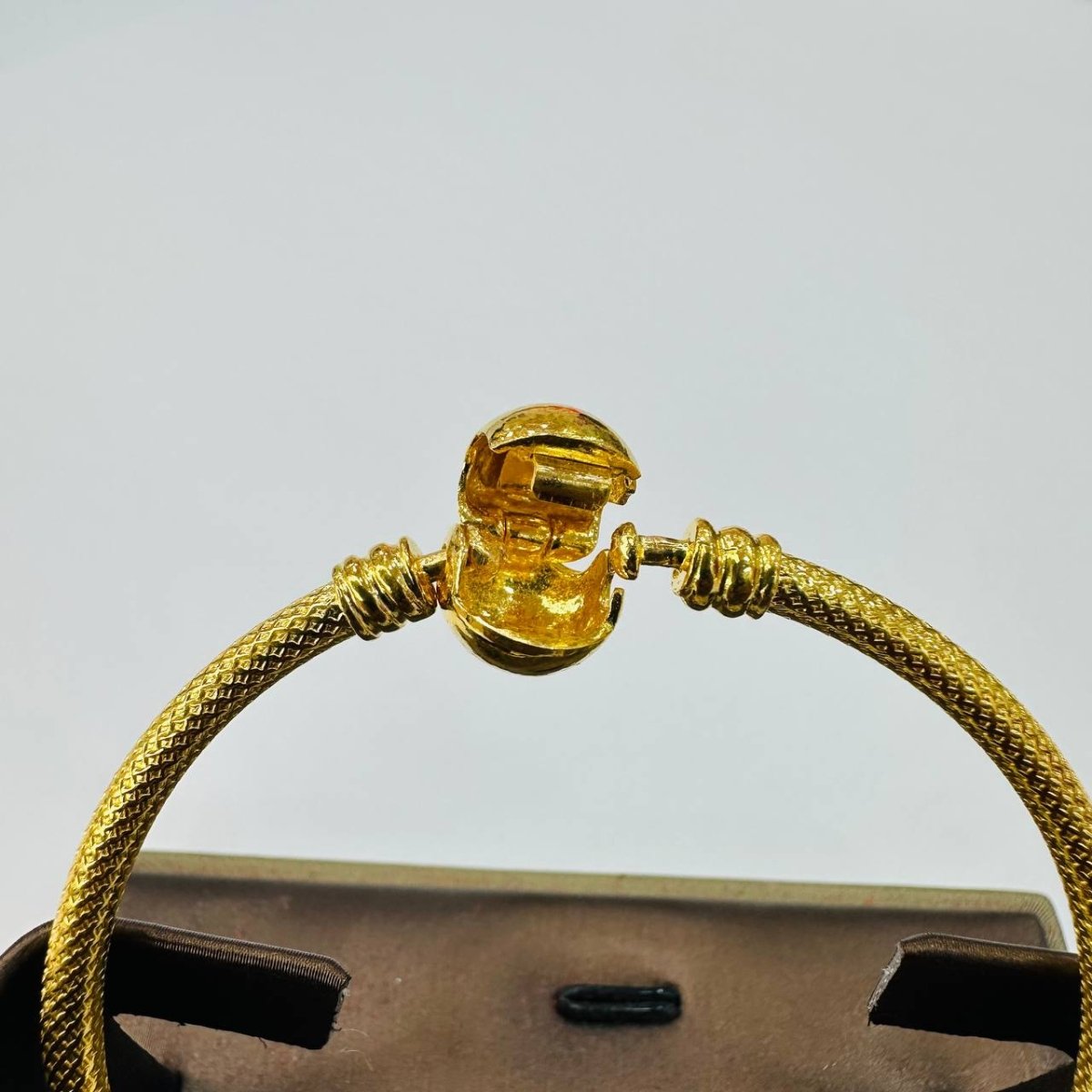 22k / 916 Gold Ball Cutting Bangle by Best Gold Shop - Best Gold Shop 22k gold 22k gold bangle 916 gold Bracelets