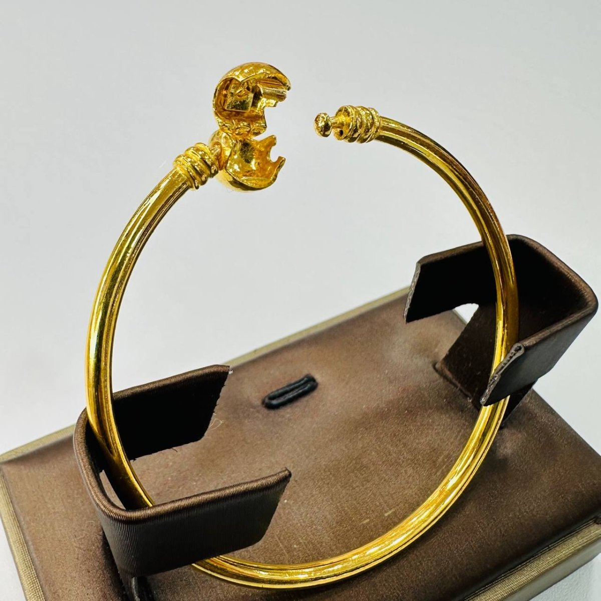 22K / 916 Gold Ball Shiny Bangle by Best Gold Shop - Best Gold Shop 22k gold 22k gold bangle 916 gold Bracelets