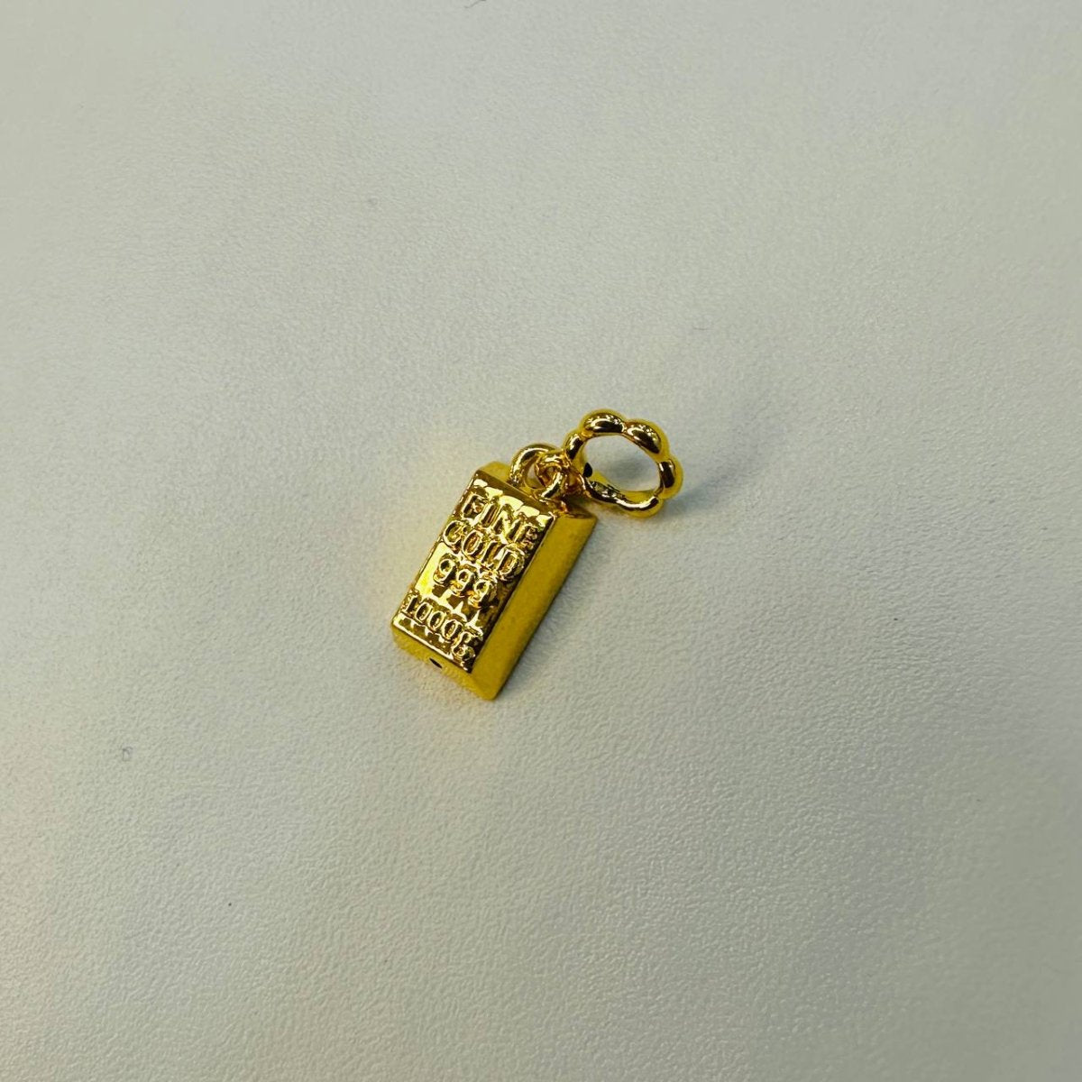 22K / 916 Gold Bar Pendant or Charm - Best Gold Shop 22k gold 22k Gold Charms 22k gold pendant Charms & Pendants