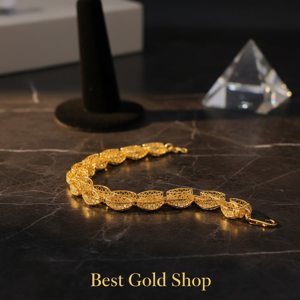 22k / 916 Gold Berlian Kirana BraceletBraceletsBest Gold Shop