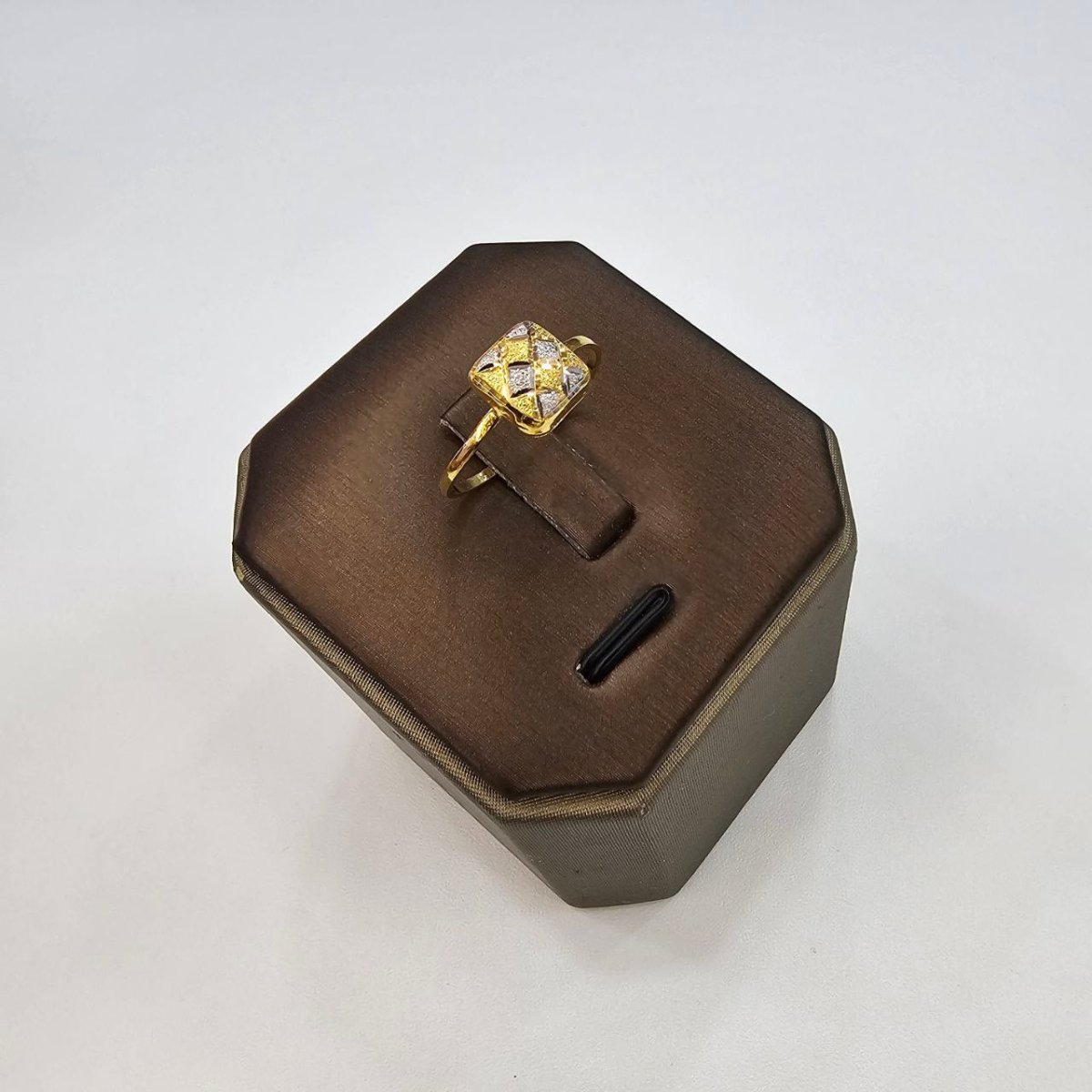 22k / 916 Gold Biscot Ring Version 1 (2 Tone) - Best Gold Shop 22k gold 22k gold ring 916 gold Rings