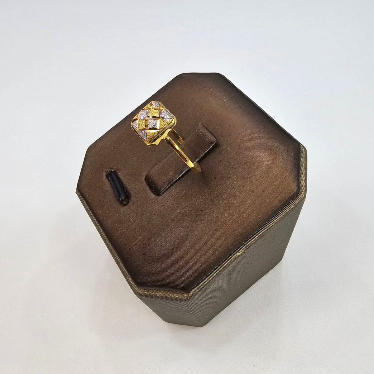 22k / 916 Gold Biscot Ring Version 1 (2 Tone) - Best Gold Shop 22k gold 22k gold ring 916 gold Rings