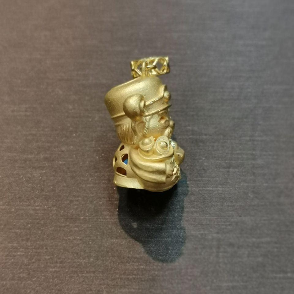 22k / 916 Gold Cai Shen Ye Pendant by Best Gold ShopCharms & PendantsBest Gold Shop
