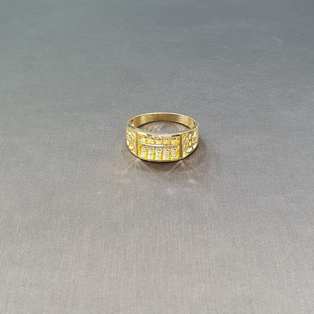 22k / 916 Gold Chinese word Fa(發)Huat Abacus Ring - Best Gold Shop 22k gold 22k gold ring 916 gold Rings