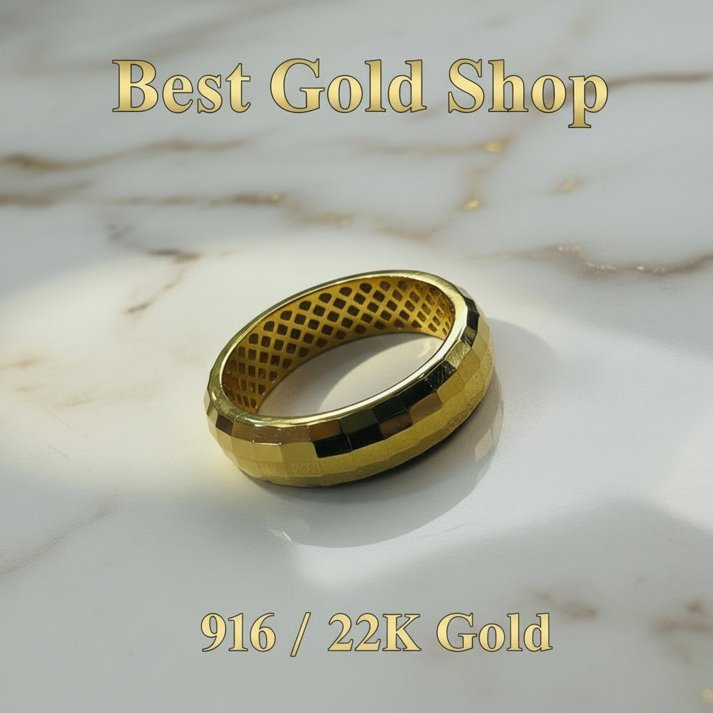 22k / 916 Gold Craving Elegant and Shiny RingRingsBest Gold Shop