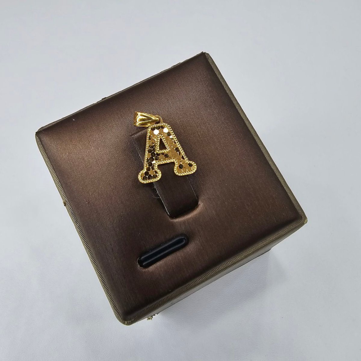22k / 916 Gold Crush Alphabets Pendants - Best Gold Shop 22k gold 22k gold pendant 916 gold Charms & Pendants