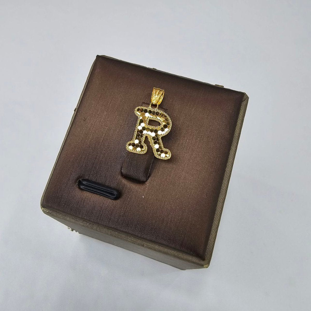 22k / 916 Gold Crush Alphabets Pendants - Best Gold Shop 22k gold 22k gold pendant 916 gold Charms & Pendants