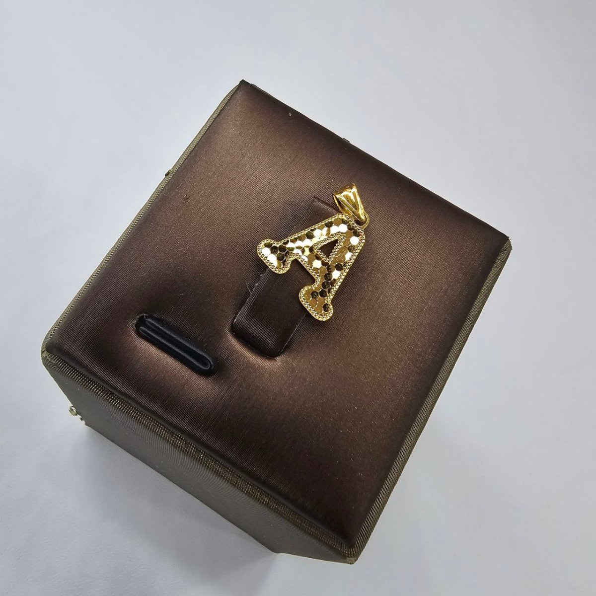 22k / 916 Gold Crush Alphabets Pendants - Best Gold Shop 22k gold 22k gold pendant 916 gold Charms & Pendants