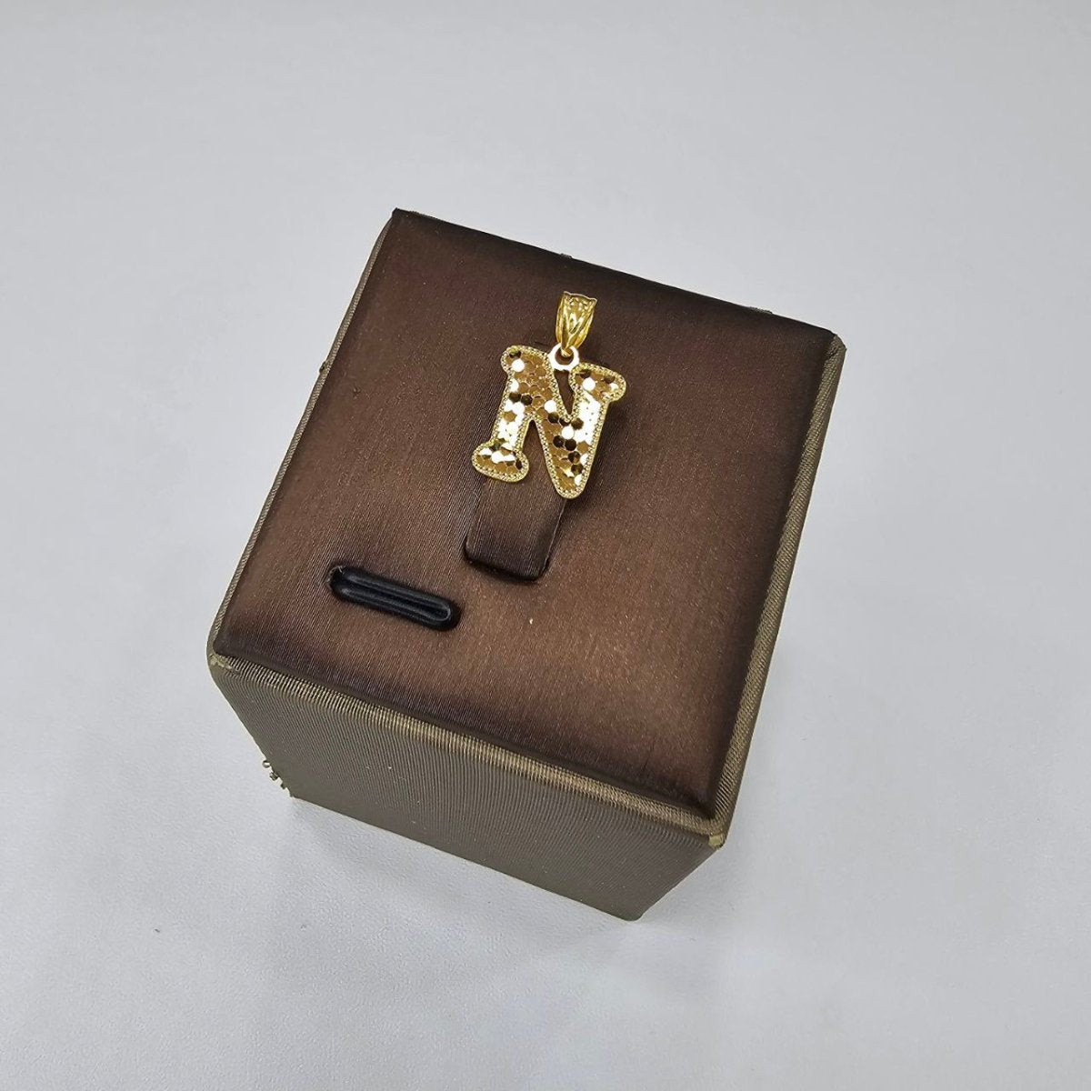 22k / 916 Gold Crush Alphabets Pendants - Best Gold Shop 22k gold 22k gold pendant 916 gold Charms & Pendants