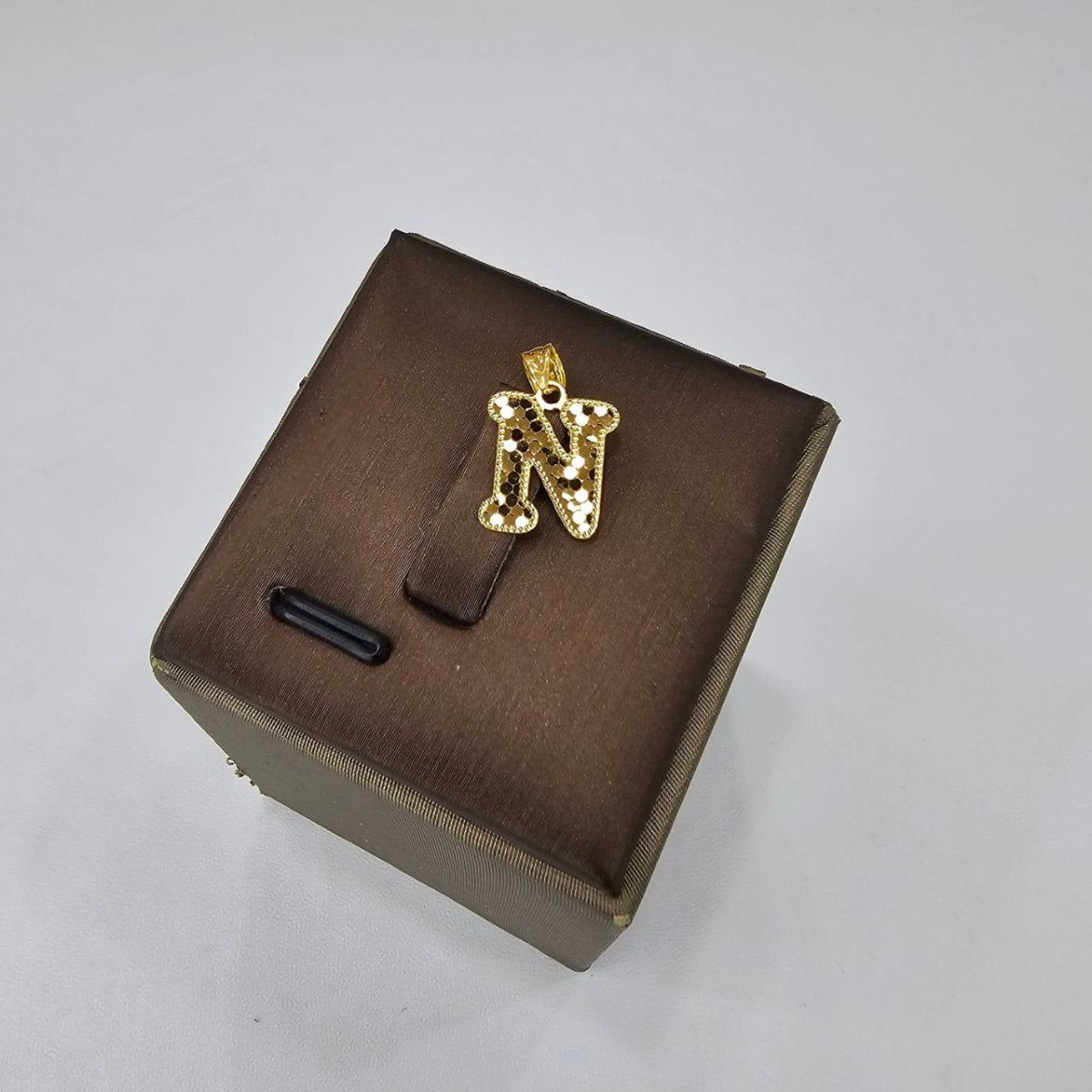 22k / 916 Gold Crush Alphabets Pendants - Best Gold Shop 22k gold 22k gold pendant 916 gold Charms & Pendants