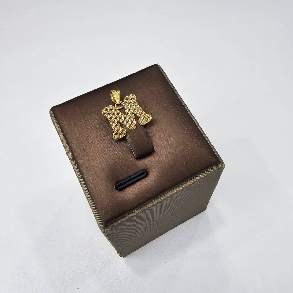 22k / 916 Gold Crush Alphabets Pendants - Best Gold Shop 22k gold 22k gold pendant 916 gold Charms & Pendants