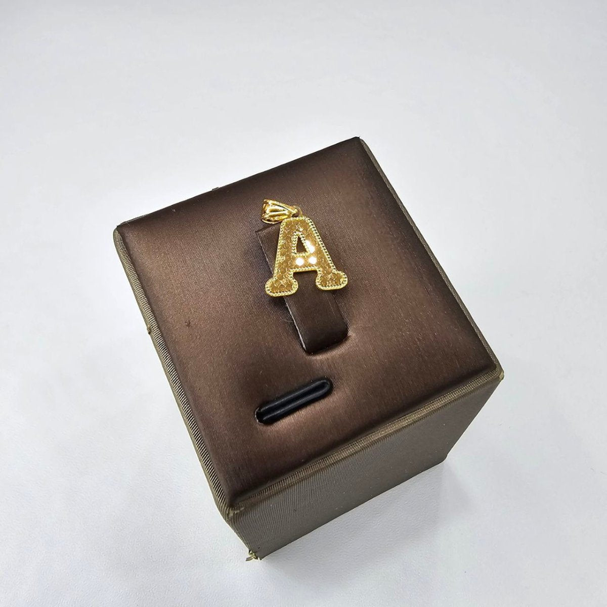 22k / 916 Gold Crush Alphabets Pendants - Best Gold Shop 22k gold 22k gold pendant 916 gold Charms & Pendants