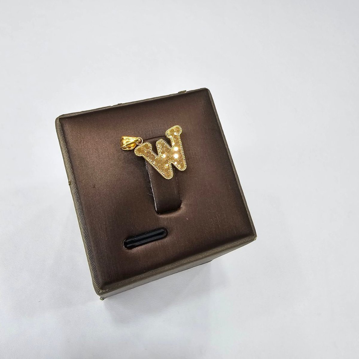 22k / 916 Gold Crush Alphabets Pendants - Best Gold Shop 22k gold 22k gold pendant 916 gold Charms & Pendants