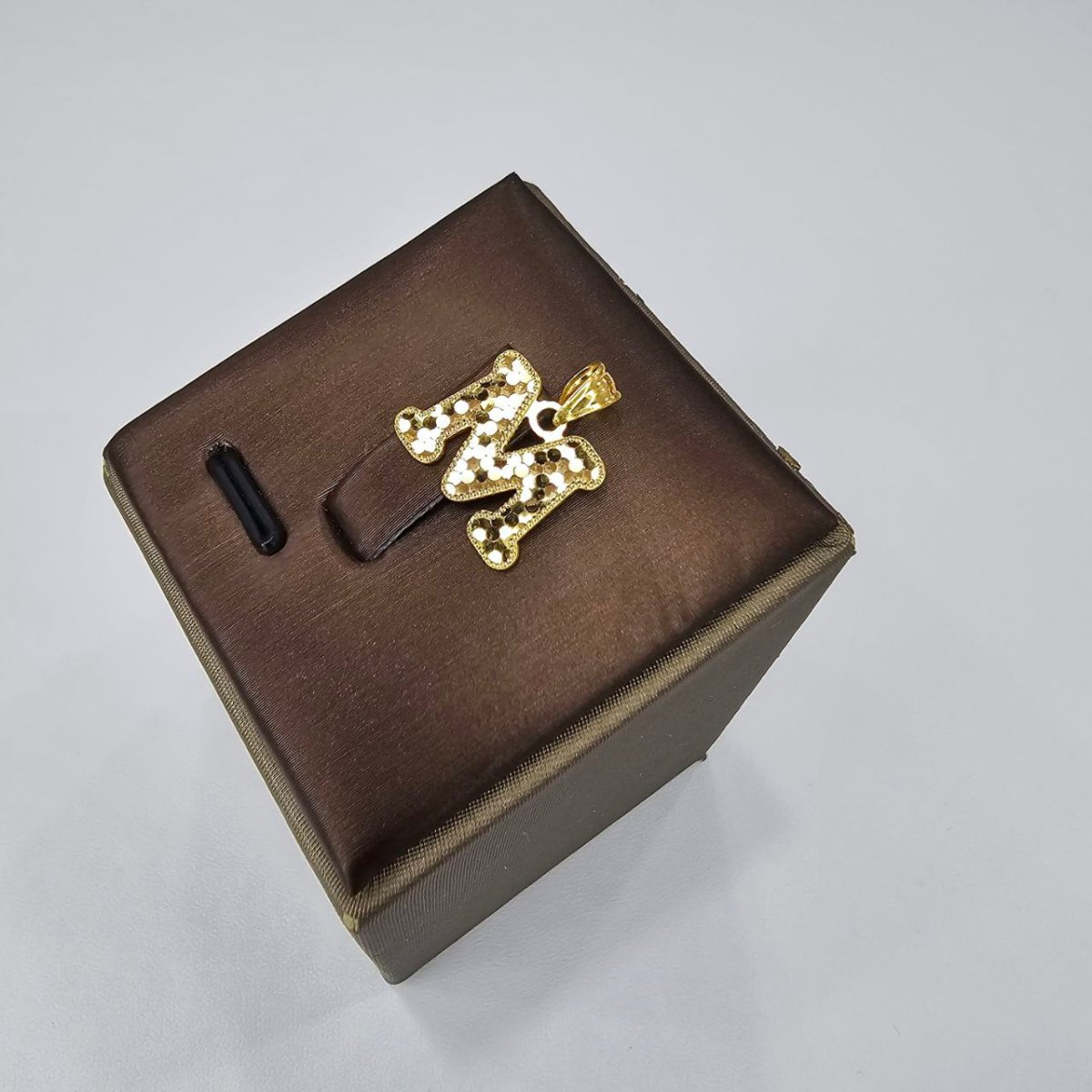 22k / 916 Gold Crush Alphabets Pendants - Best Gold Shop 22k gold 22k gold pendant 916 gold Charms & Pendants