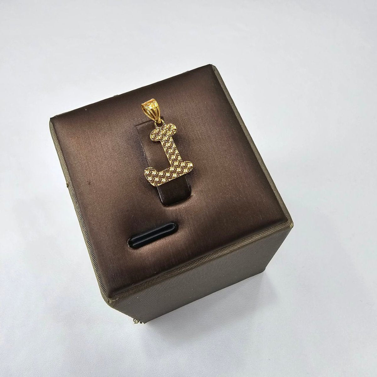 22k / 916 Gold Crush Alphabets Pendants - Best Gold Shop 22k gold 22k gold pendant 916 gold Charms & Pendants