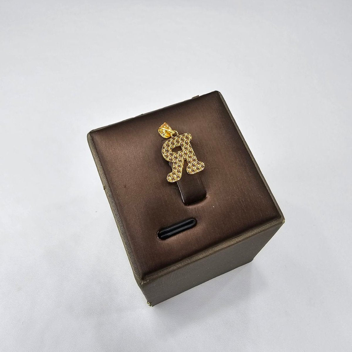 22k / 916 Gold Crush Alphabets Pendants - Best Gold Shop 22k gold 22k gold pendant 916 gold Charms & Pendants