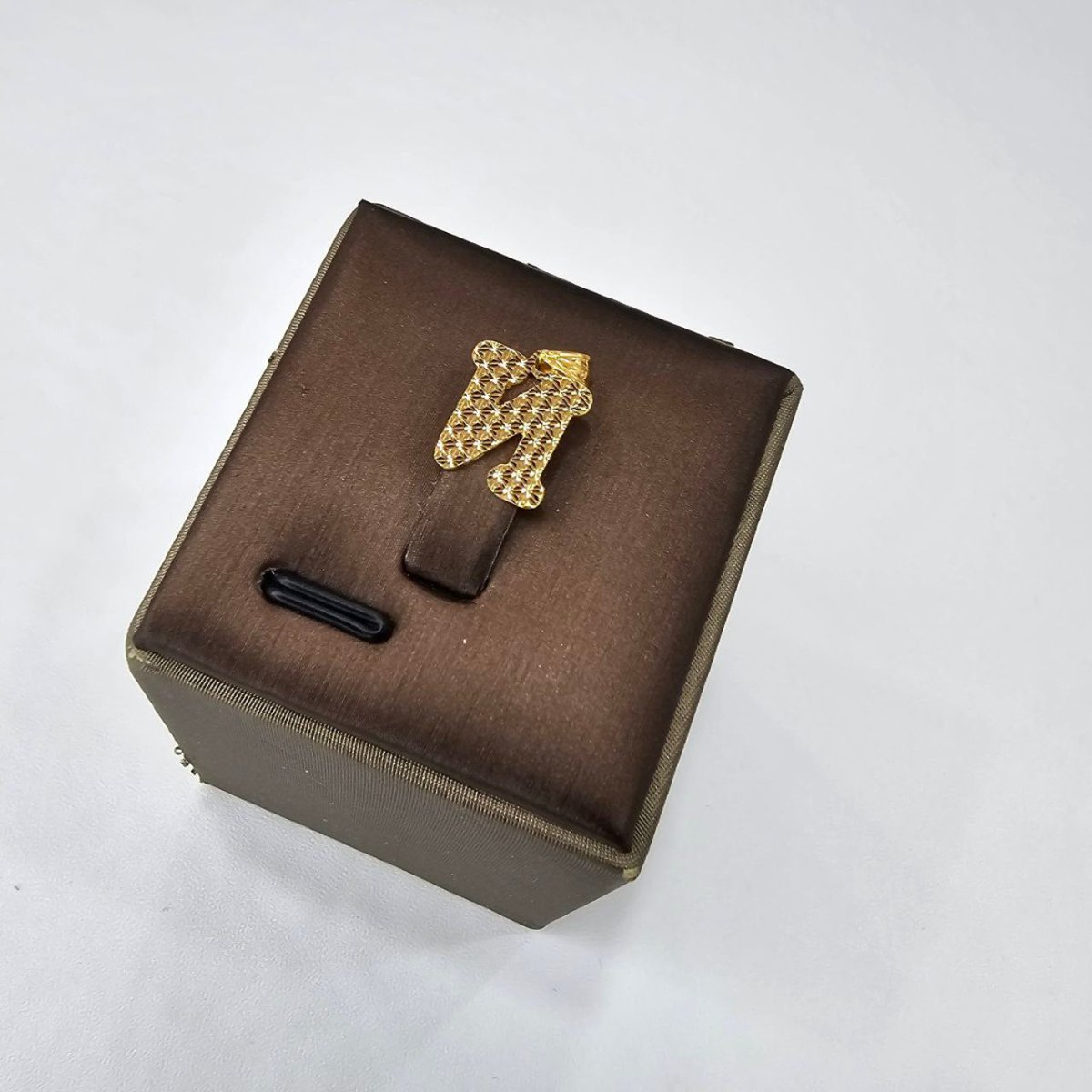22k / 916 Gold Crush Alphabets Pendants - Best Gold Shop 22k gold 22k gold pendant 916 gold Charms & Pendants