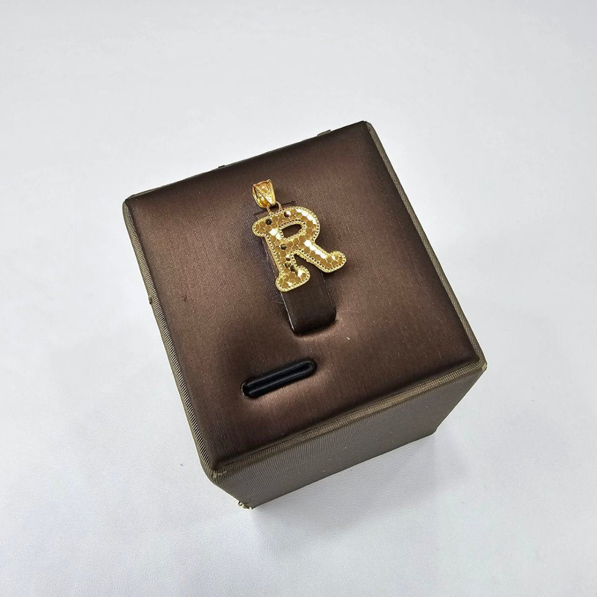 22k / 916 Gold Crush Alphabets Pendants - Best Gold Shop 22k gold 22k gold pendant 916 gold Charms & Pendants