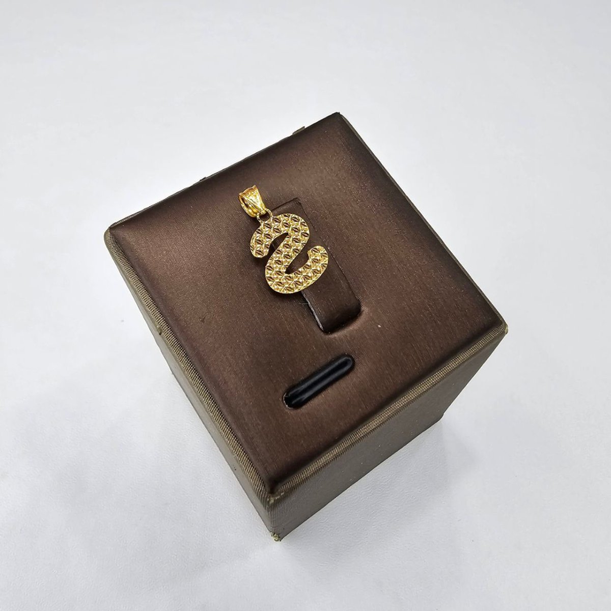 22k / 916 Gold Crush Alphabets Pendants - Best Gold Shop 22k gold 22k gold pendant 916 gold Charms & Pendants