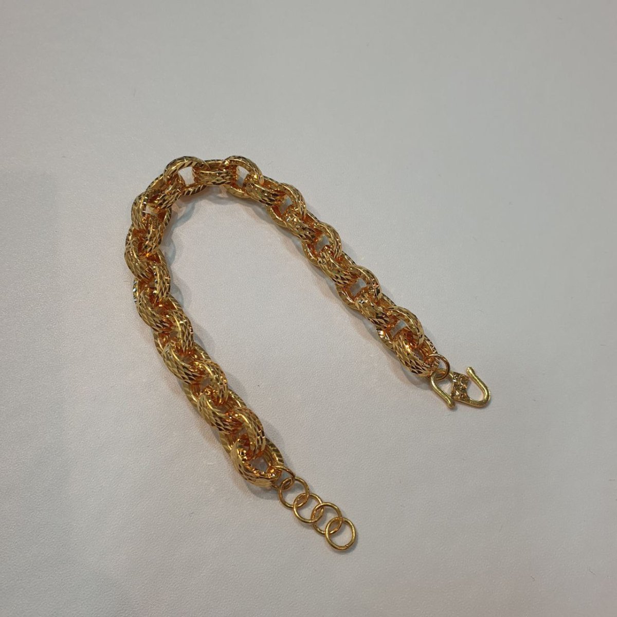 22k / 916 Gold Cutting Anchor Bracelet - 22k gold 22k gold bracelet 916 gold Bracelets