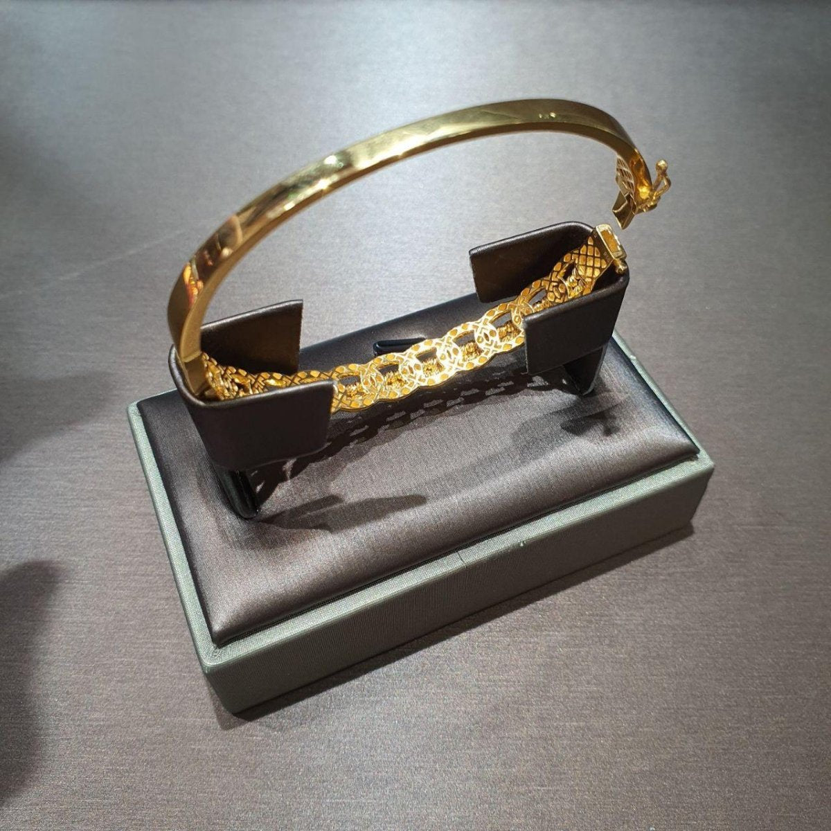 22k / 916 Gold Designer Bead Bangle by Best Gold Shop - 22k gold 22k gold bangle 916 gold bangle