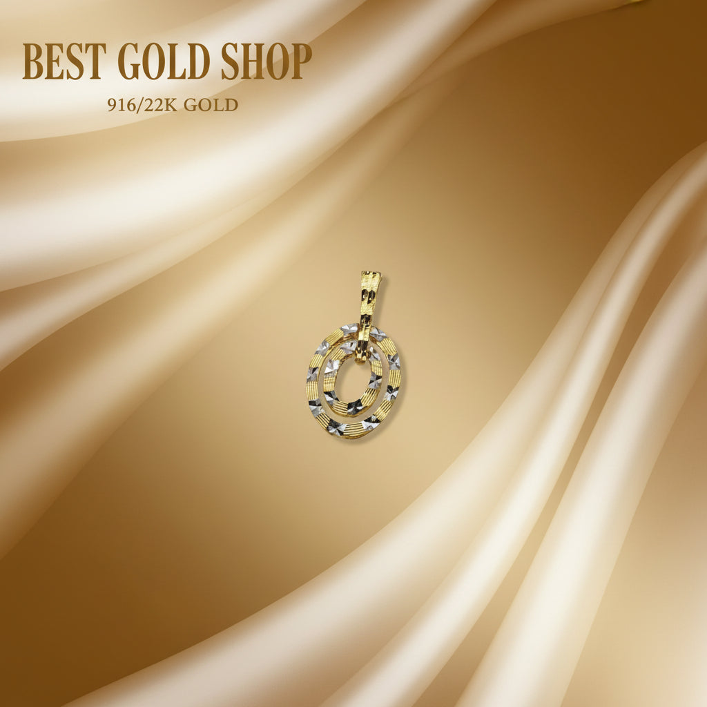 22k / 916 Gold Designer Pendant V2 by Best Gold ShopCharms & PendantsBest Gold Shop