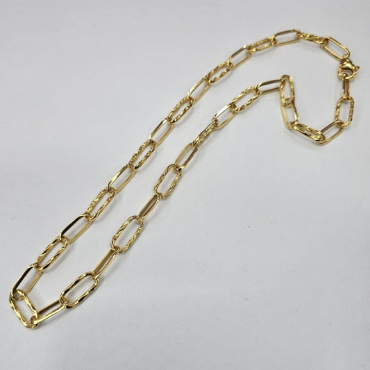 22k / 916 Gold Diamond Cutting Link Necklace by Best Gold Shop - Best Gold Shop 22k gold 22k gold chain 22k gold necklace Bracelets