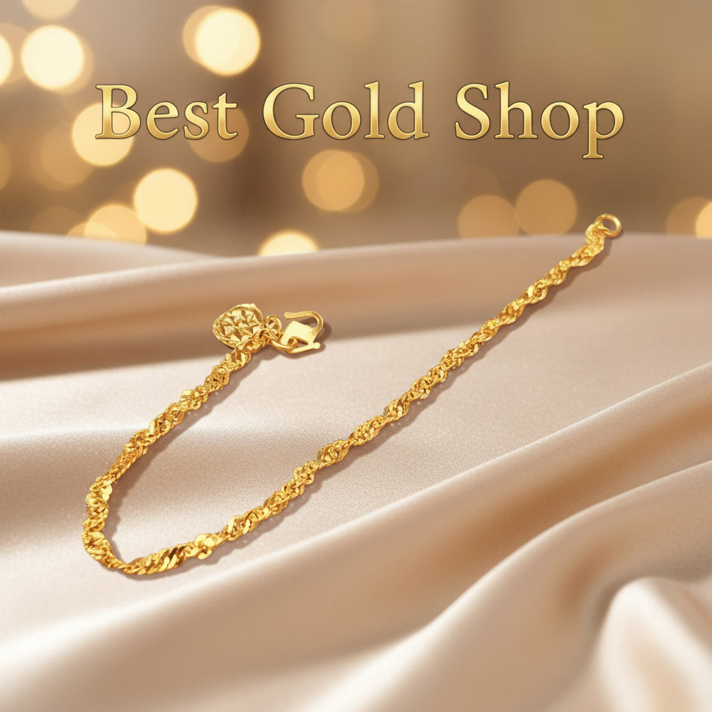 22k / 916 Gold Disco Bracelet by Best Gold ShopBraceletsBest Gold Shop