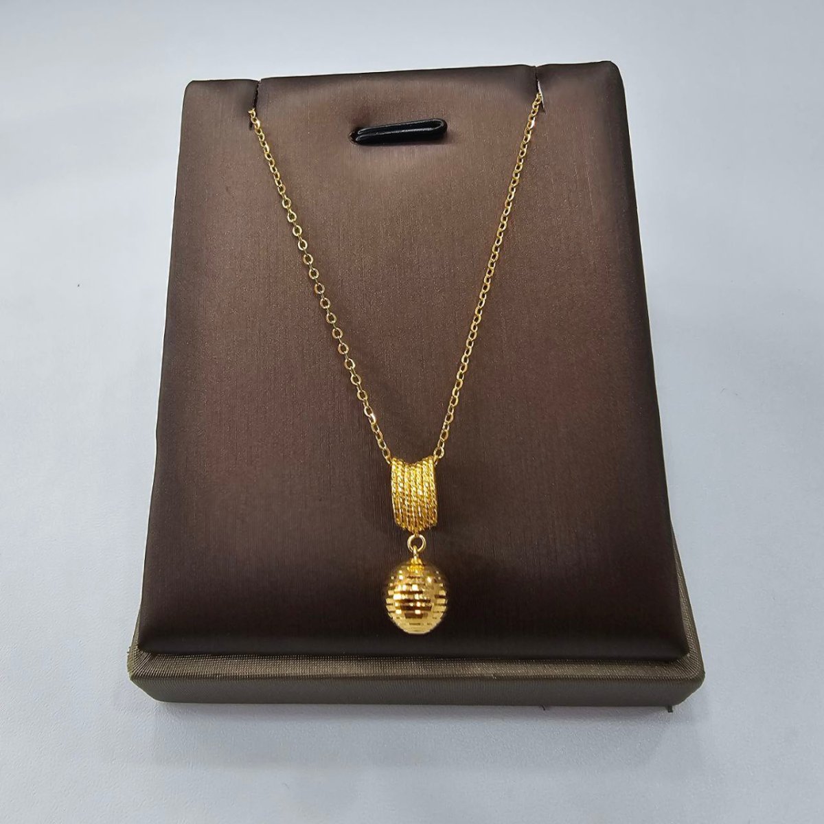22k / 916 Gold Disco vintage ball Necklace by Best Gold Shop - Best Gold Shop 22k gold 22k gold chain 916 gold Necklaces