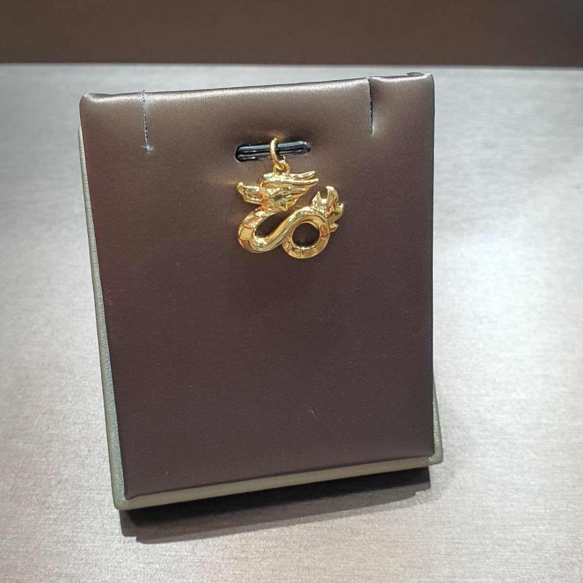 22k / 916 Gold Dragon Pendant Smooth finish V2 - 22k gold 22k gold pendant 916 gold Charms & Pendants