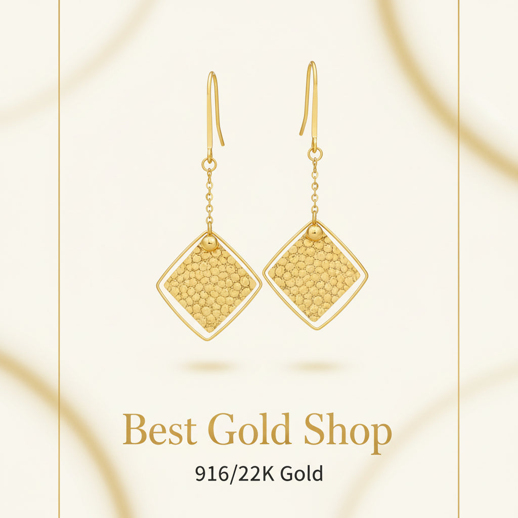 Earrings22k gold22k gold earring916 gold