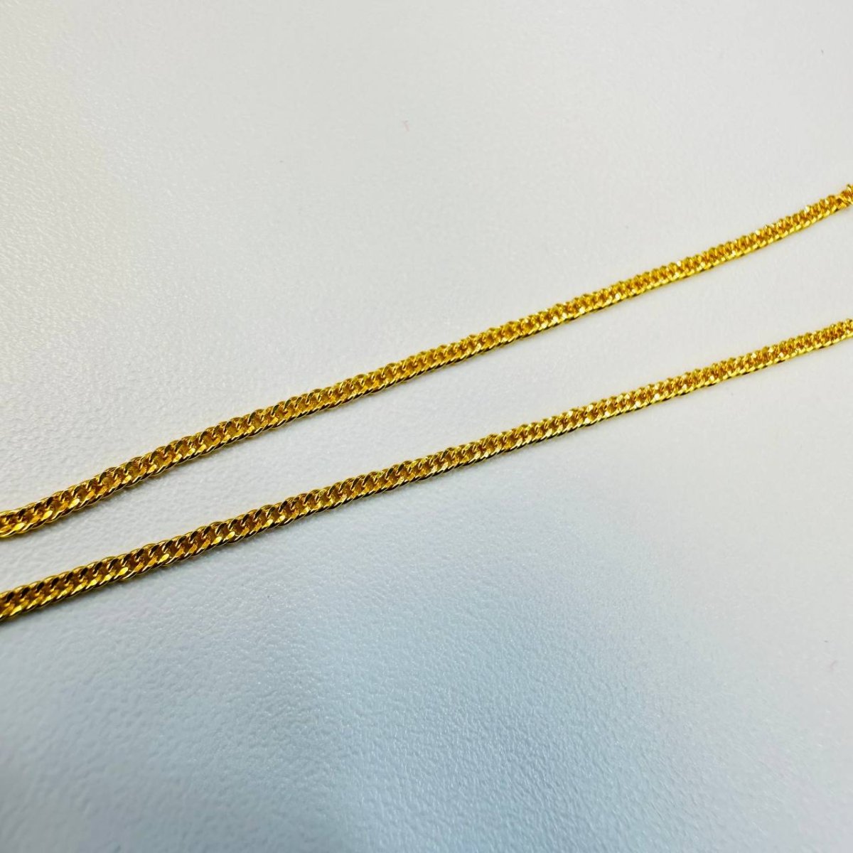 22K / 916 Gold Flat Box Necklace by Best Gold Shop - 22k gold 22k gold chain 22k gold necklace Necklaces