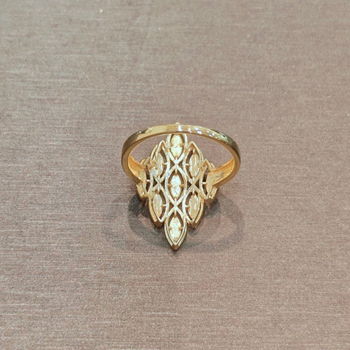 22k / 916 Gold Flower Design Ring V3 by Best Gold Shop - 22k gold 22k gold ring 916 gold Rings