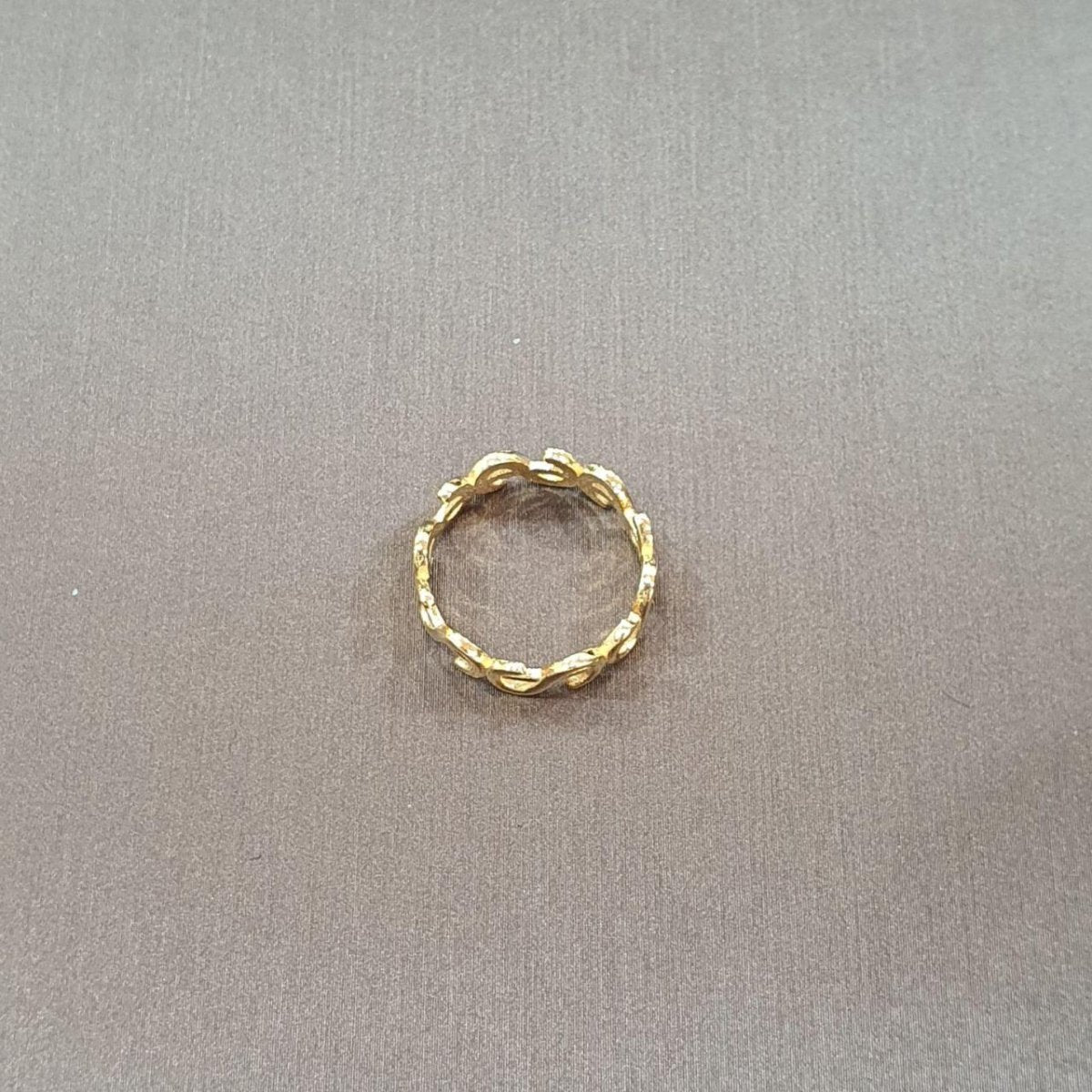 22k / 916 Gold Full Round Dollar Ring by Best Gold Shop - 22k gold 22k gold ring 916 gold Rings