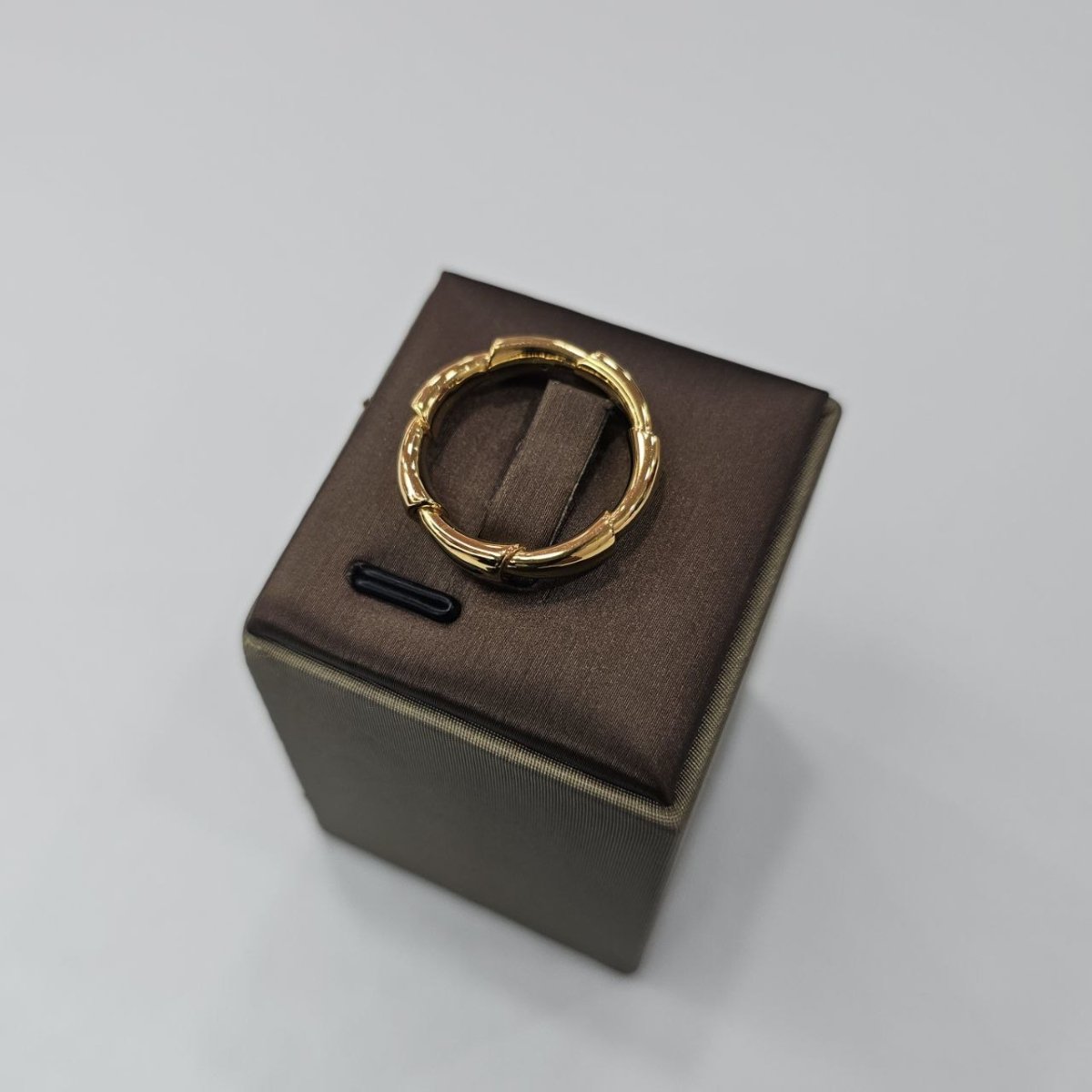 22k / 916 Gold Golden Buckle Ring by Best Gold Shop - 22k gold 22k gold ring 916 gold Rings