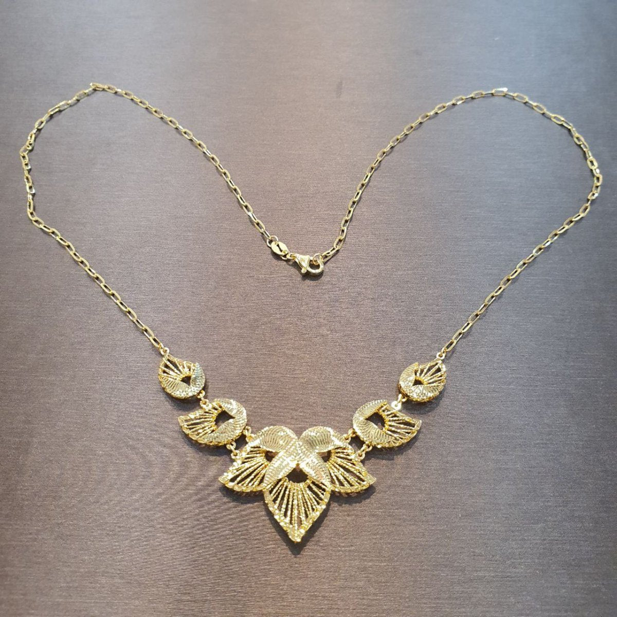 22k / 916 Gold Golden Wings Necklace by Best Gold Shop - 22k gold 22k gold necklace 916 gold Necklaces