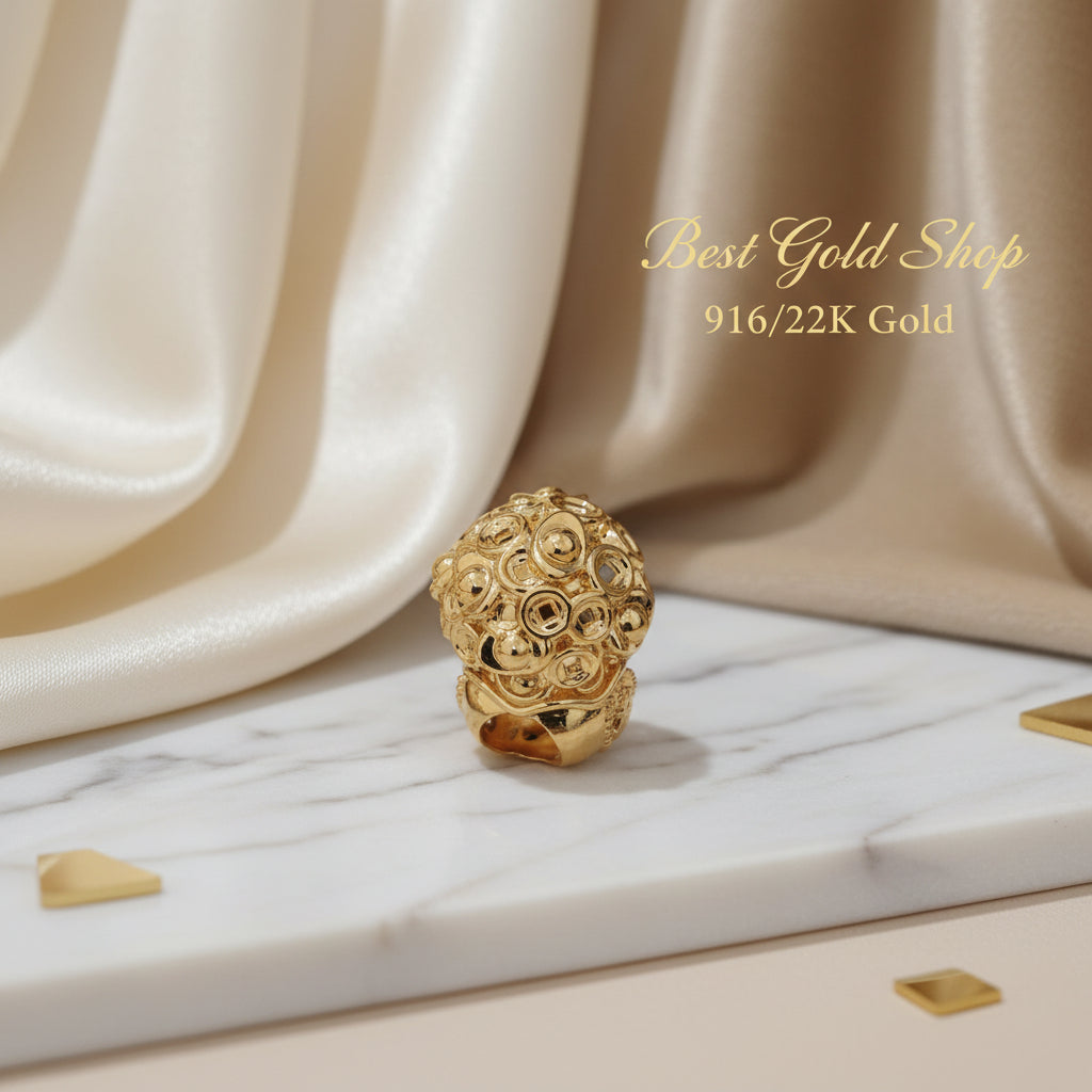 22K / 916 Gold Grandiose Charm Collection (0.36g – 0.38g)Charms & PendantsBest Gold Shop