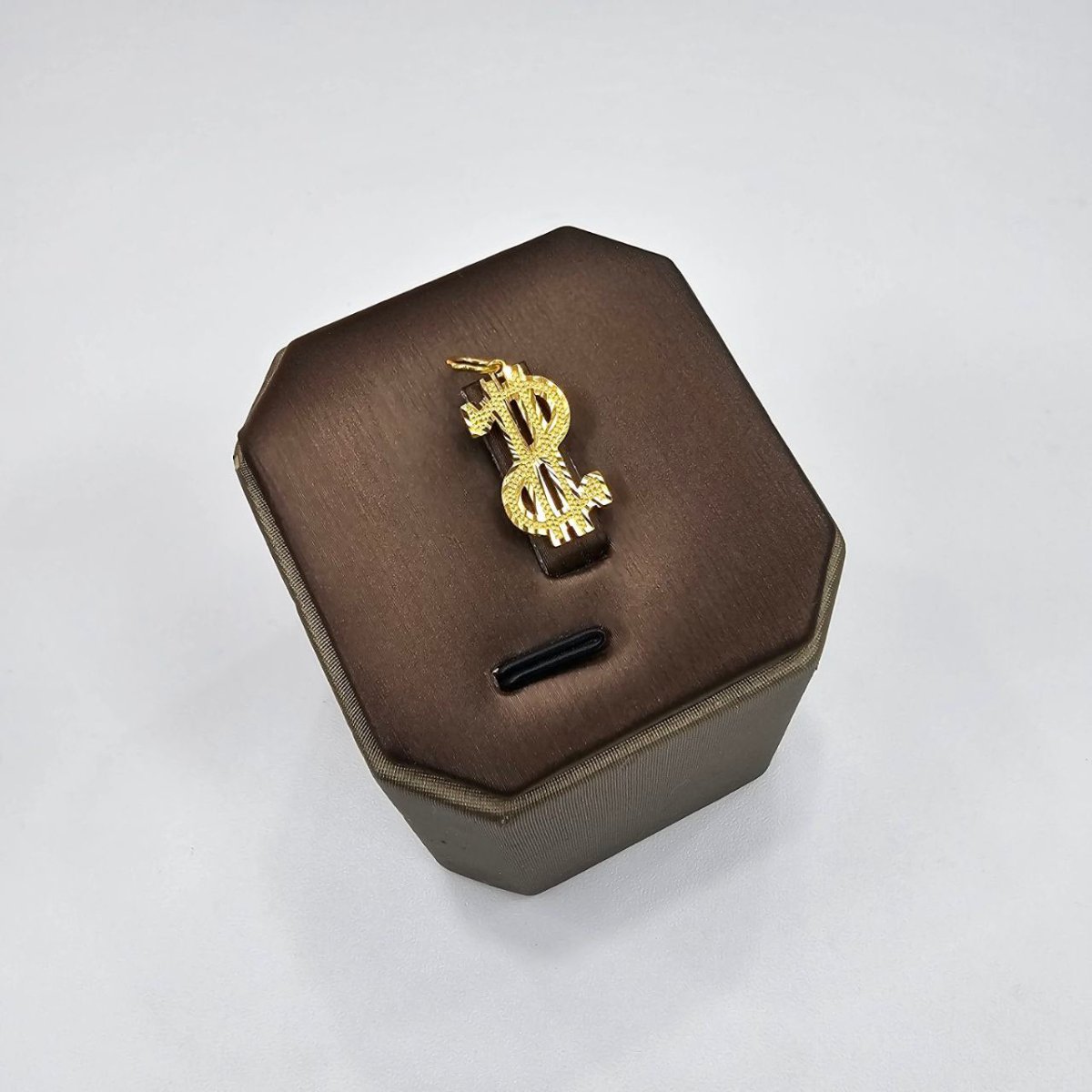 22k / 916 Gold Heart / Dollar Sign Abacus Charm / Pendant by Best Gold Shop - Best Gold Shop 22k gold 22k Gold Charms 22k gold pendant Charms & Pendants
