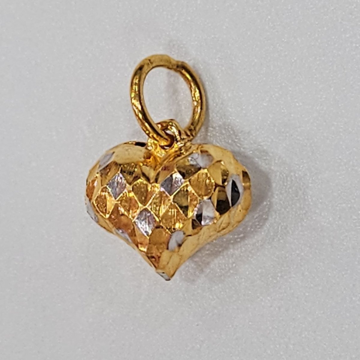22k / 916 Gold Heart Necklace By Best Gold Shop - 22k gold 22k gold chain 22k gold necklace Charms & Pendants