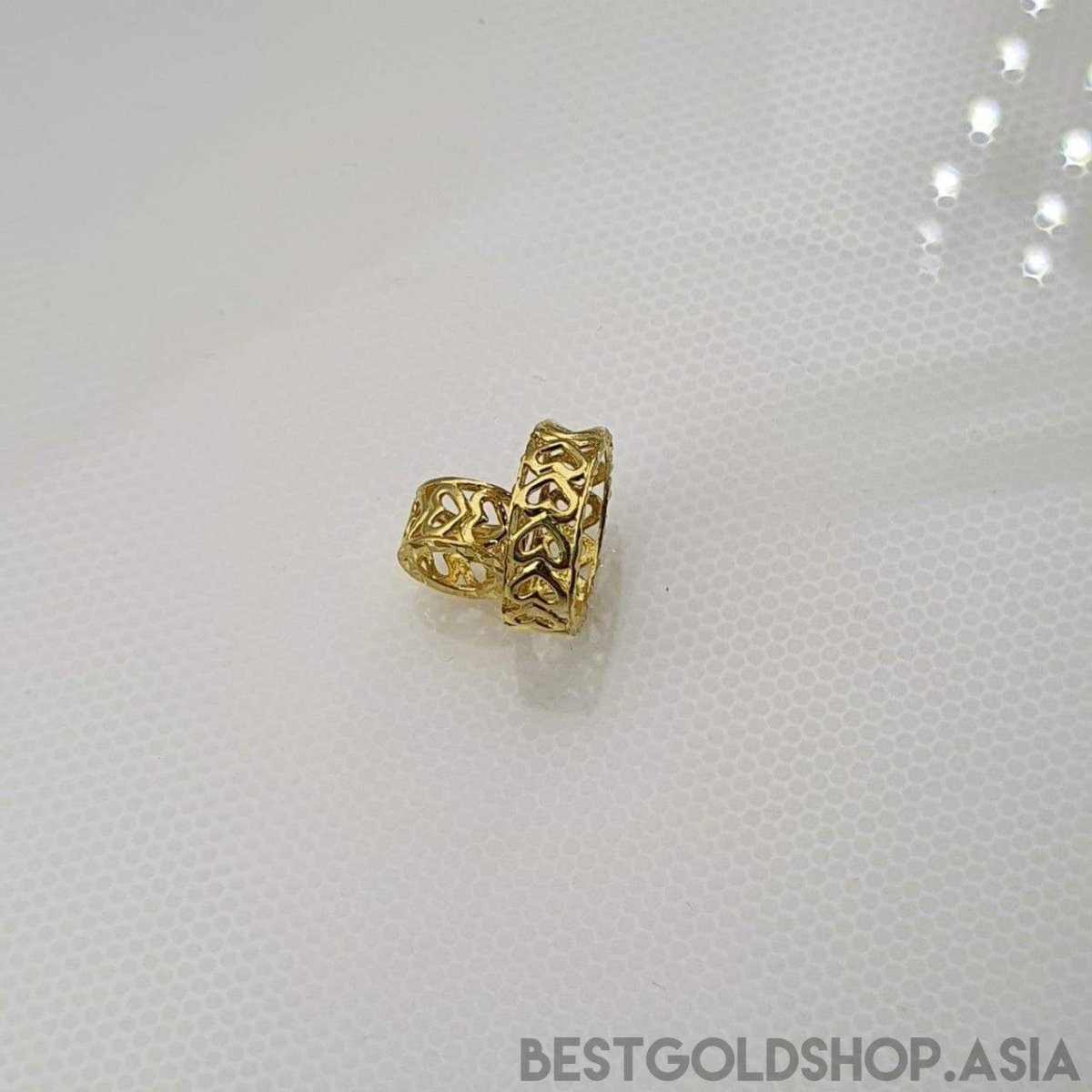 22k / 916 Gold Heart ring pendant by Best Gold Shop - 22k gold 24k gold Pendant 916 gold Charms & Pendants