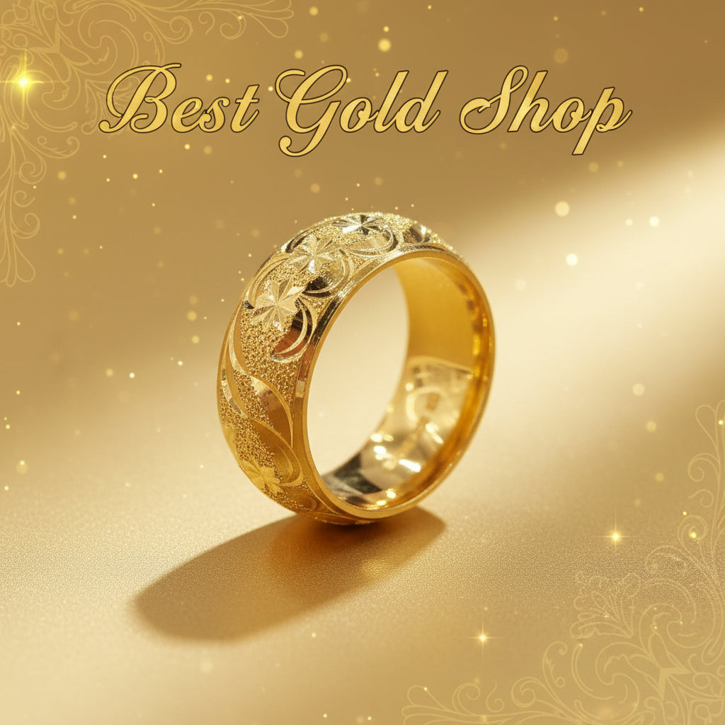 22k / 916 Gold Hollow Design Craving Ring V2RingsBest Gold Shop