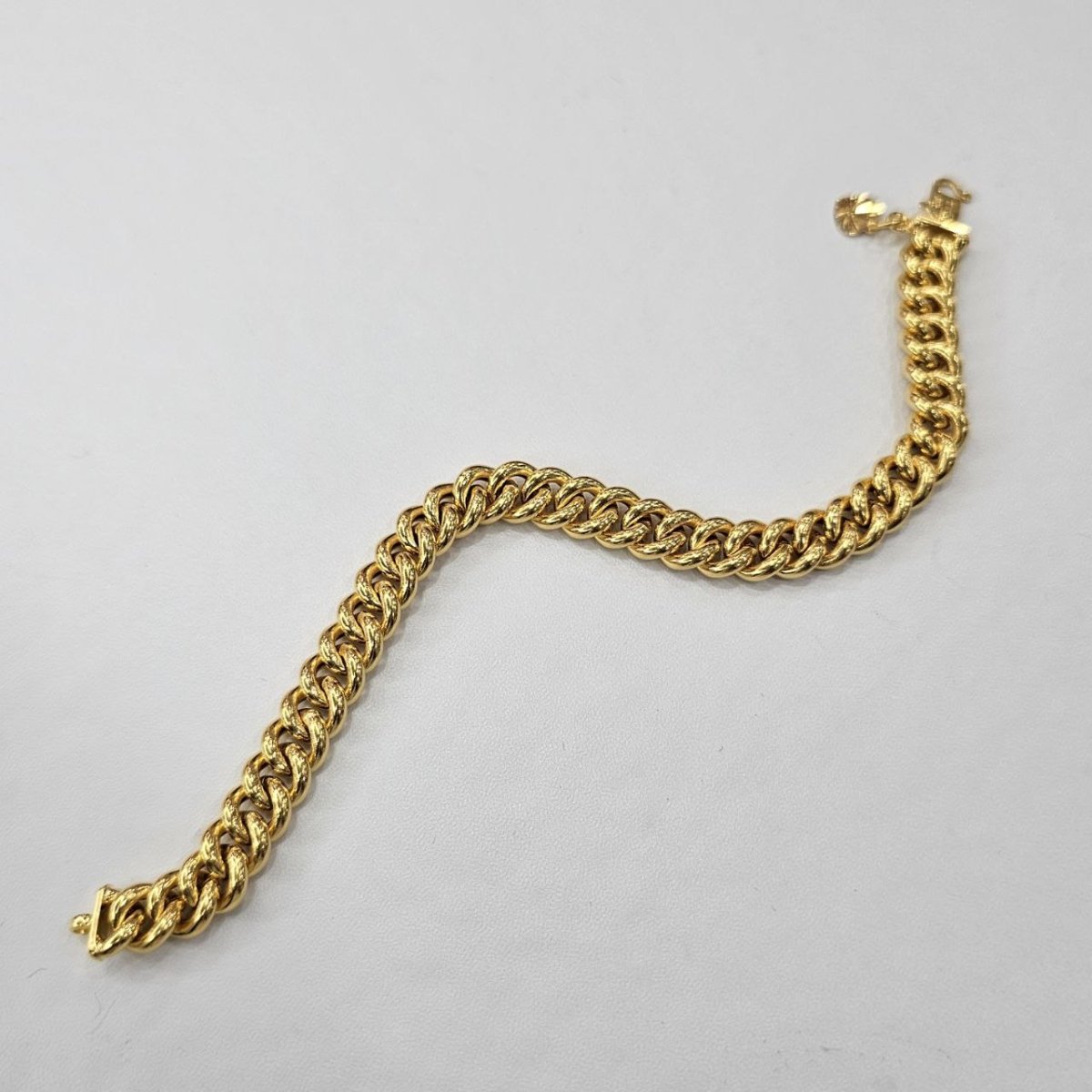 22k / 916 Gold Hollow Fish Bone Bracelet - 22k gold 22k gold bracelet 916 gold Bracelets