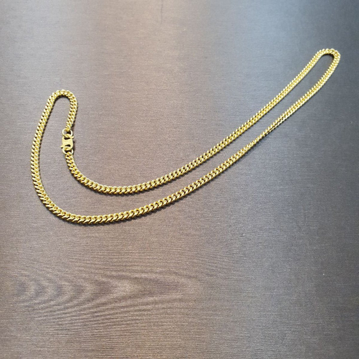 22k / 916 Gold Hollow Fish bone Necklace by Best Gold Shop - 22k gold 22k gold necklace 916 gold Necklaces