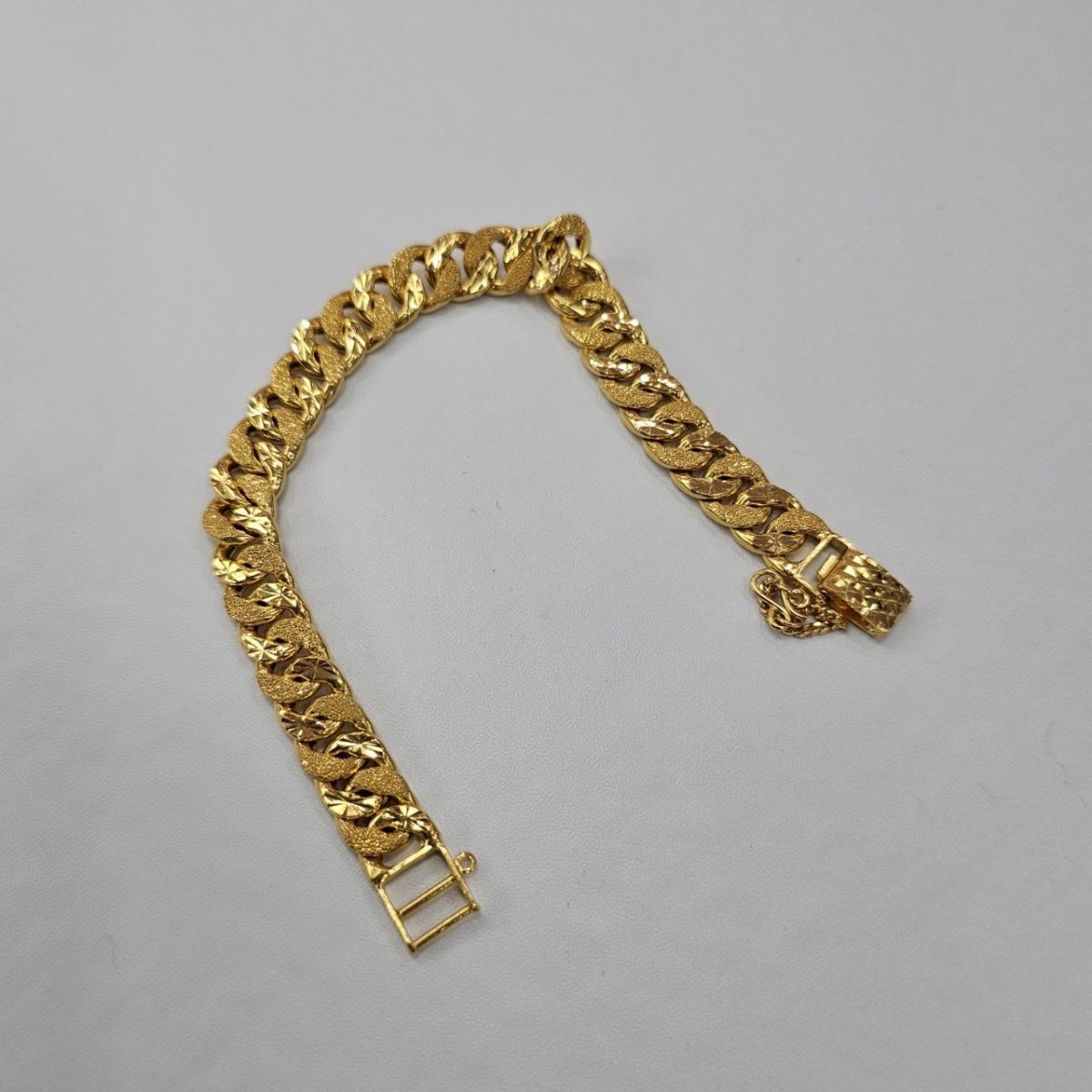 22K / 916 Gold hollow Milo/Cowboy Bracelet by Best Gold Shop - Best Gold Shop 22k gold 22k gold bracelet 916 gold Bracelets