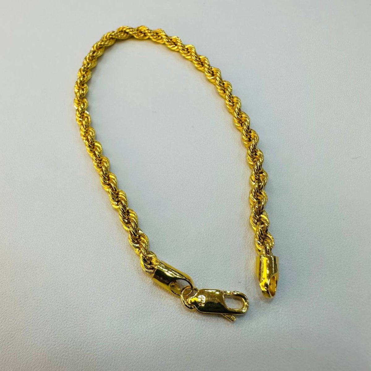 22k / 916 Gold Hollow Rope Bracelet by Best Gold Shop - Best Gold Shop 22k gold 22k gold bracelet 916 gold Bracelets